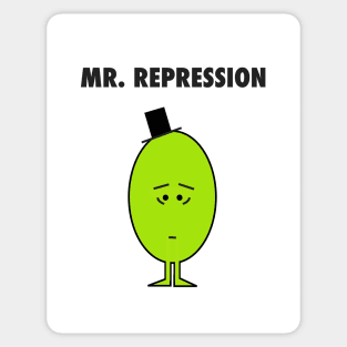 Mr. Repression Sticker